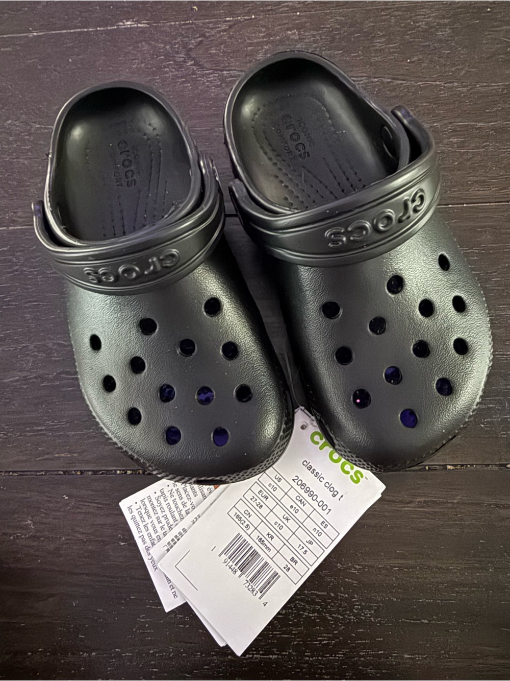 CROCS Kids Classic Clog - Black